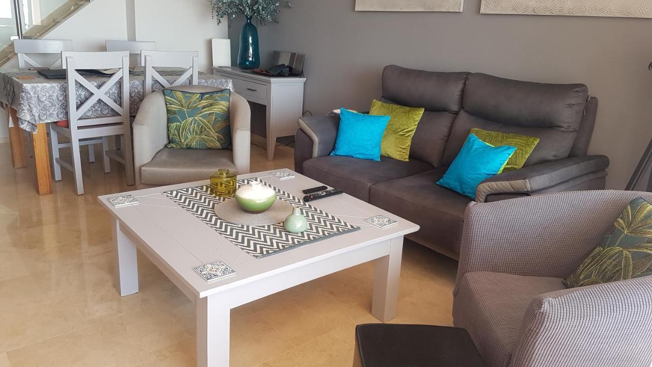 Modern Duquesa 2 Bed Outstanding View Of Sea Golf Apartment Manilva Bagian luar foto